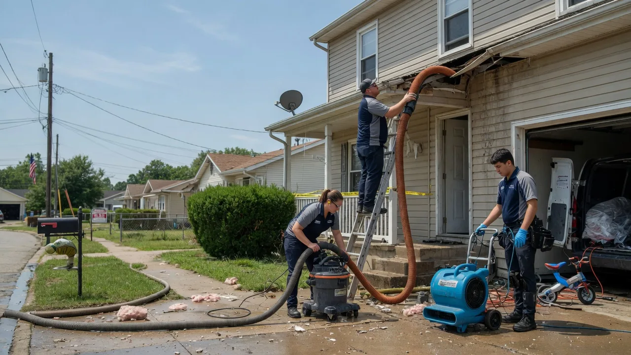Water Damage Restoration in Huntsville, OH near me